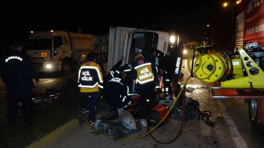 Ehliyetine Alkolden 2042 Yılına Kadar El Konulan Sürücü Alkollü Halde Kamyona Arkadan Çarpıp Öldü