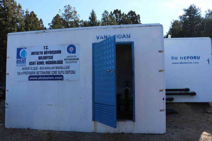 Akseki Bucakalan Mahallesi Temiz Suya Kavuştu