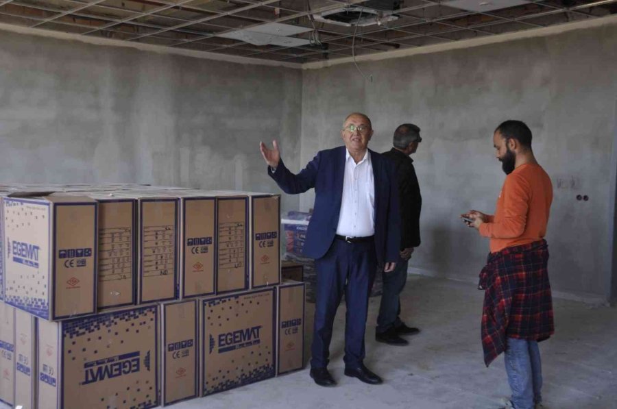 Manavgat’ta Okul İnşaatları Tamamlanıyor