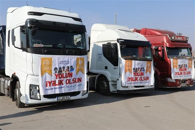Kayseri’den Suriye’ye Yardımlar Sürüyor: 7 Yılda 737 Tır Yardım Malzemesi Gönderildi