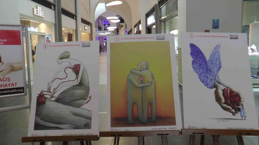 Organ Bağışına ’karikatürlü’ Farkındalık