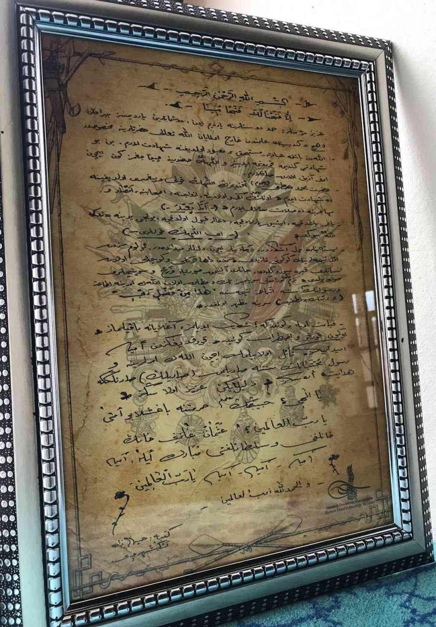 Osmanlı Devleti’nin Kurulduğunun Dünyaya İlan Edildiği Camide Anma Programı