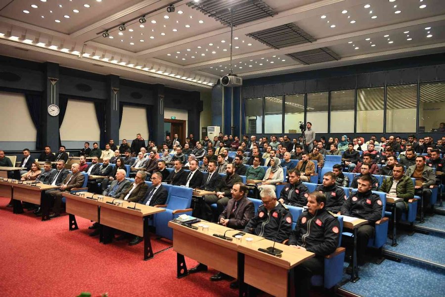 Başkan Büyükkılıç, Kadroya Geçen Personel İle Buluştu