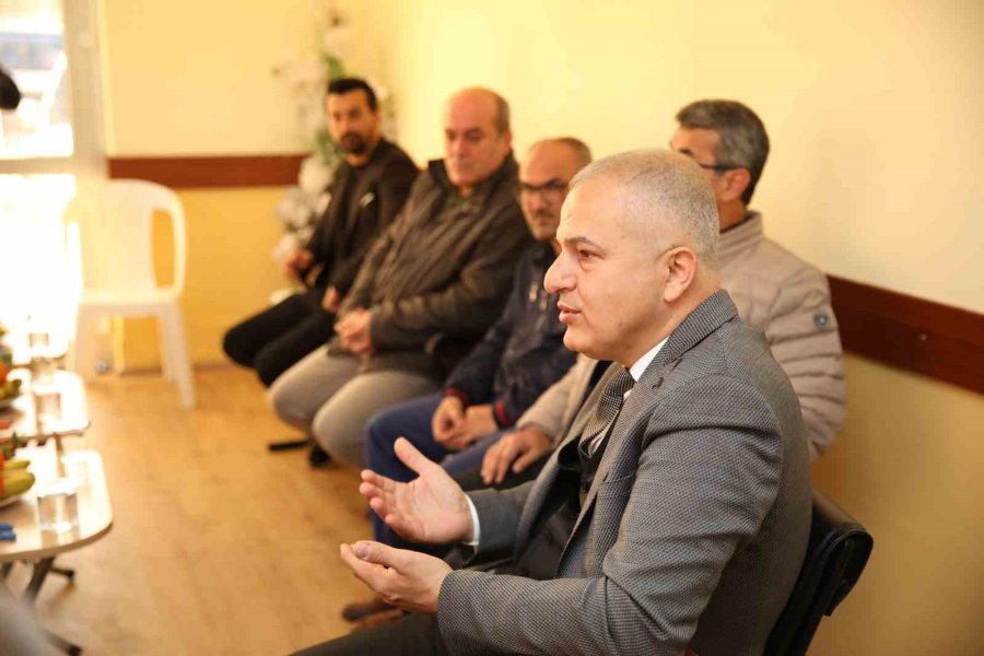 Başkan Yücel’den Ulaşım Sektörünün Temsilcilerine Ziyaret