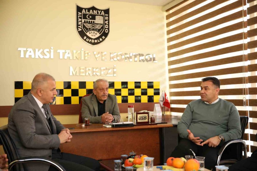 Başkan Yücel’den Ulaşım Sektörünün Temsilcilerine Ziyaret