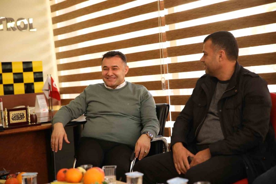 Başkan Yücel’den Ulaşım Sektörünün Temsilcilerine Ziyaret