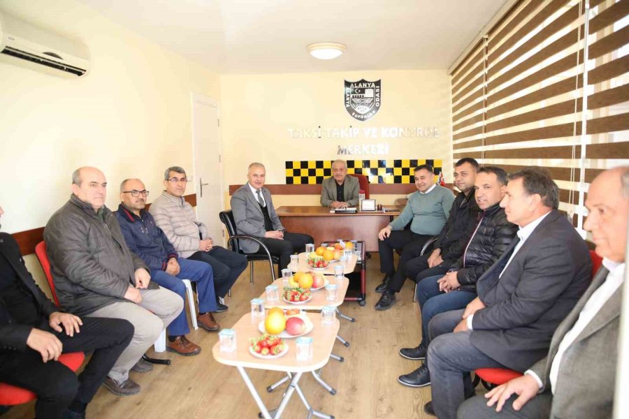 Başkan Yücel’den Ulaşım Sektörünün Temsilcilerine Ziyaret