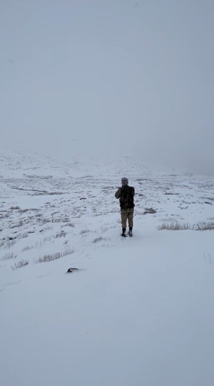 Kış Yeni Geldi, Mersin’de Kar Yağışı
