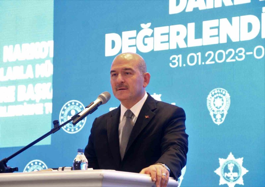 Bakan Soylu: "mücadele Arttıkça Uyuşturucu İhbarı Azalıyor"(1)