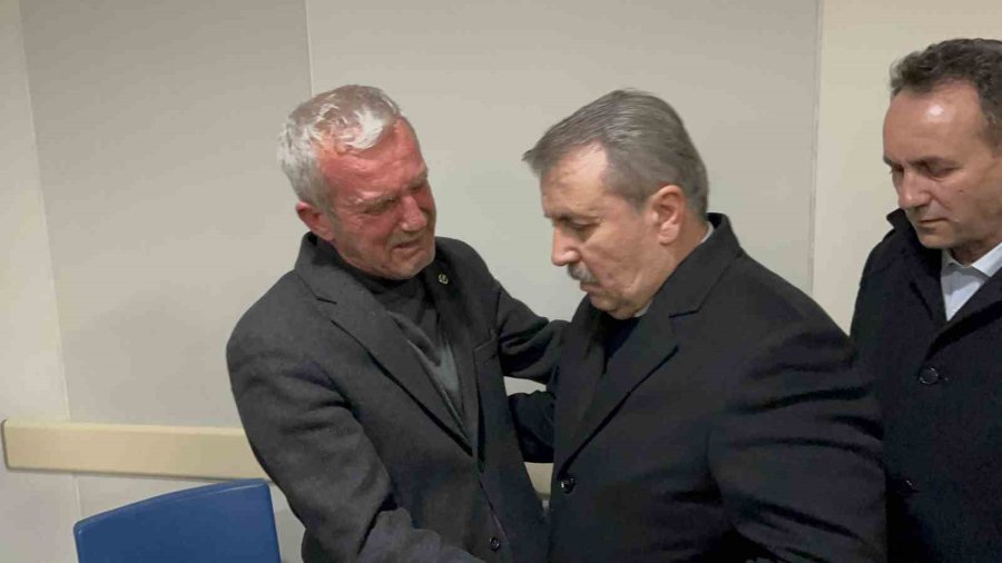 Bbp Genel Başkanı Mustafa Destici Taziyeleri Kabul Etti