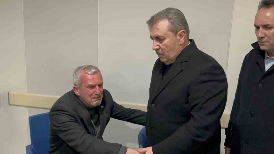 Bbp Genel Başkanı Mustafa Destici Taziyeleri Kabul Etti