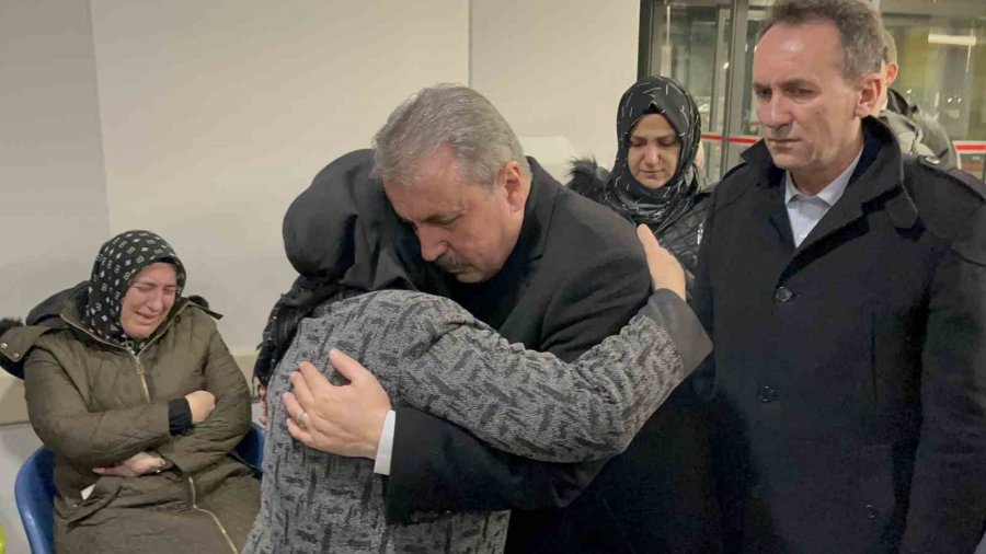 Bbp Genel Başkanı Mustafa Destici Taziyeleri Kabul Etti