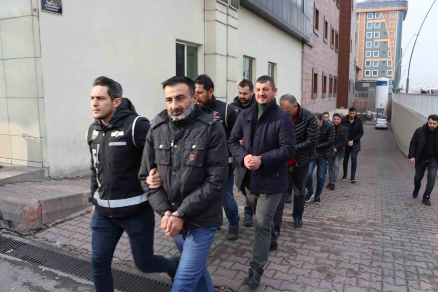 3 Aylık ‘ruhsatsız Silah’ Operasyonunda 8 Kişi Adliyede