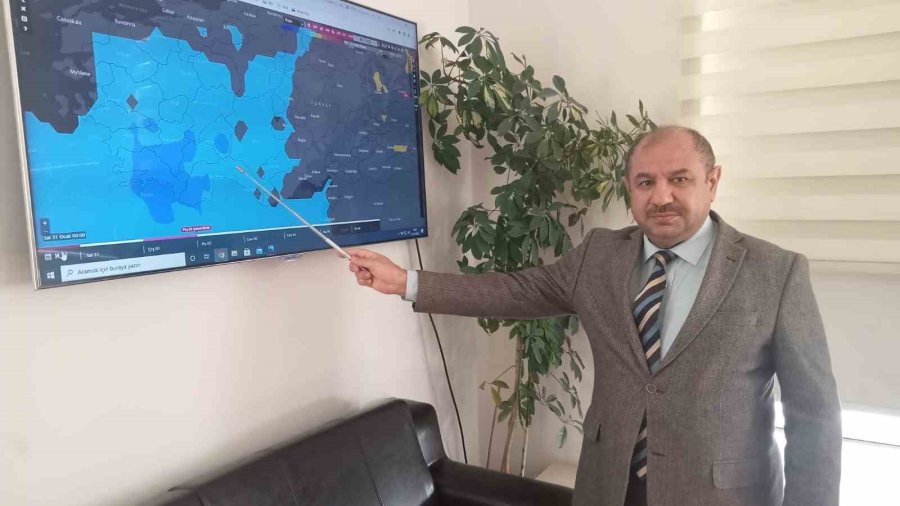 Kuzey Rüzgarları Antalya’yı Buz Kestirdi, Meteoroloji ‘don’ Uyarısı Verdi