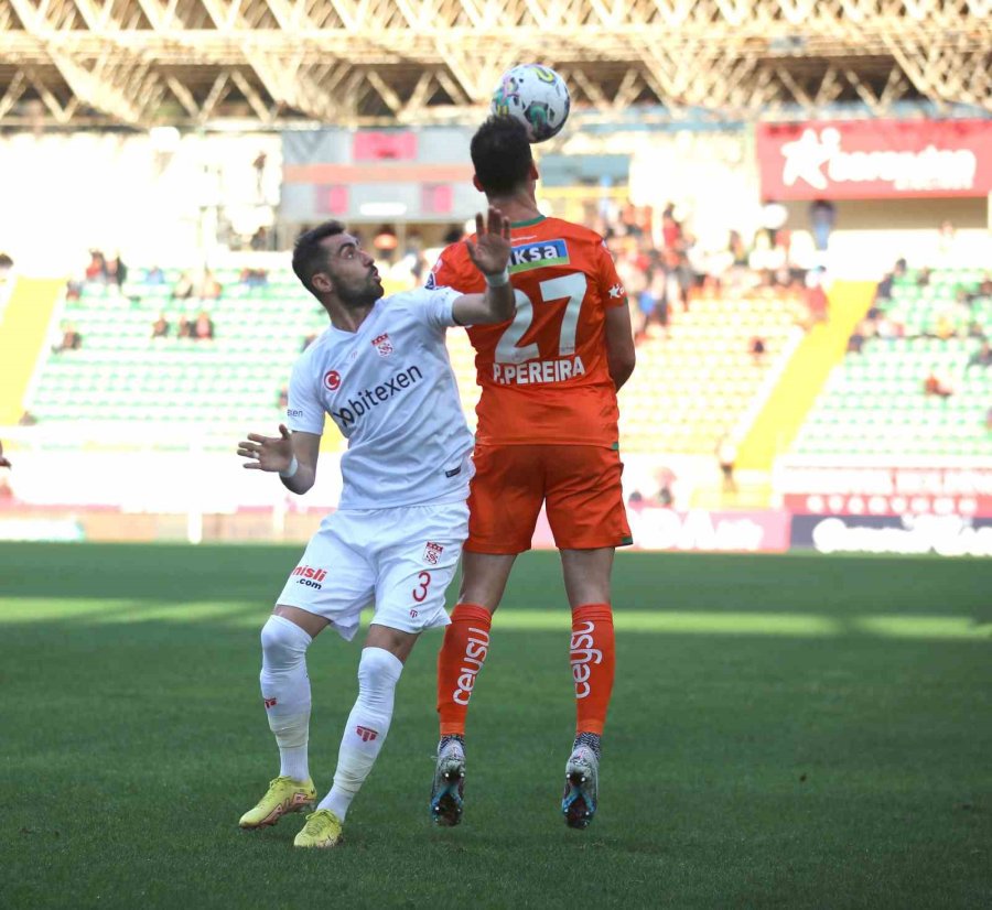 Spor Toto Süper Lig: Corendon Alanyaspor: 0 - Dg Sivasspor: 3 (maç Sonucu)