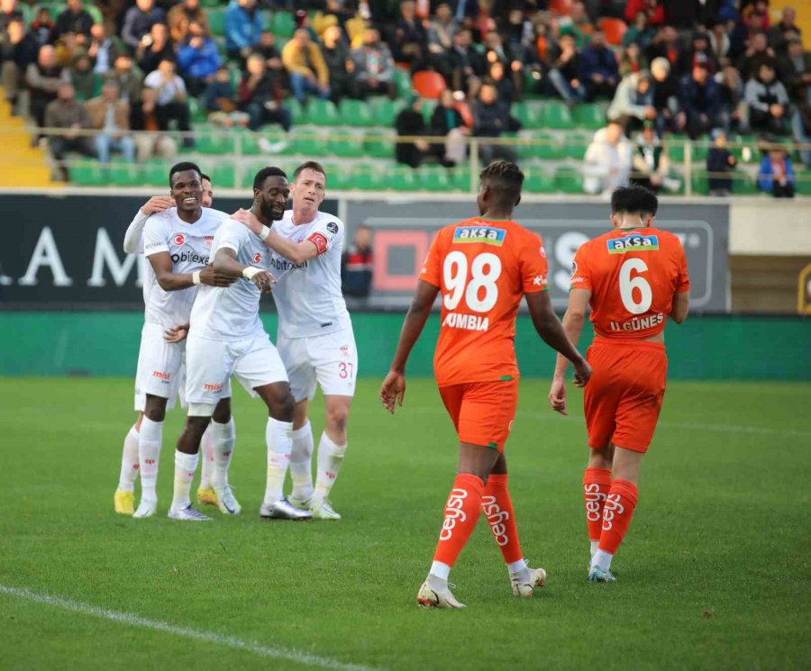 Spor Toto Süper Lig: Corendon Alanyaspor: 0 - Dg Sivasspor: 3 (maç Sonucu)