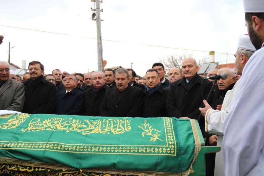 Bbp Genel Başkanı Destici’nin Babası Son Yolculuğuna Uğurlandı