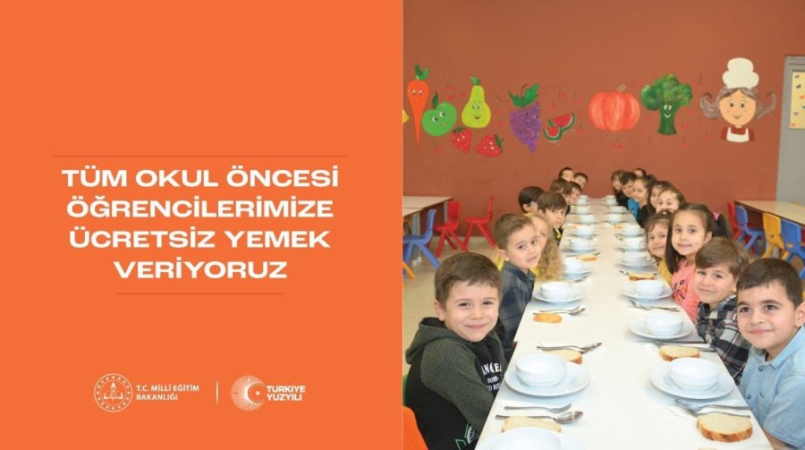 Türkiye’de 5 Milyon, Kayseri’de 32 Bin 717 Öğrenciye Ücretsiz Yemek Verilecek