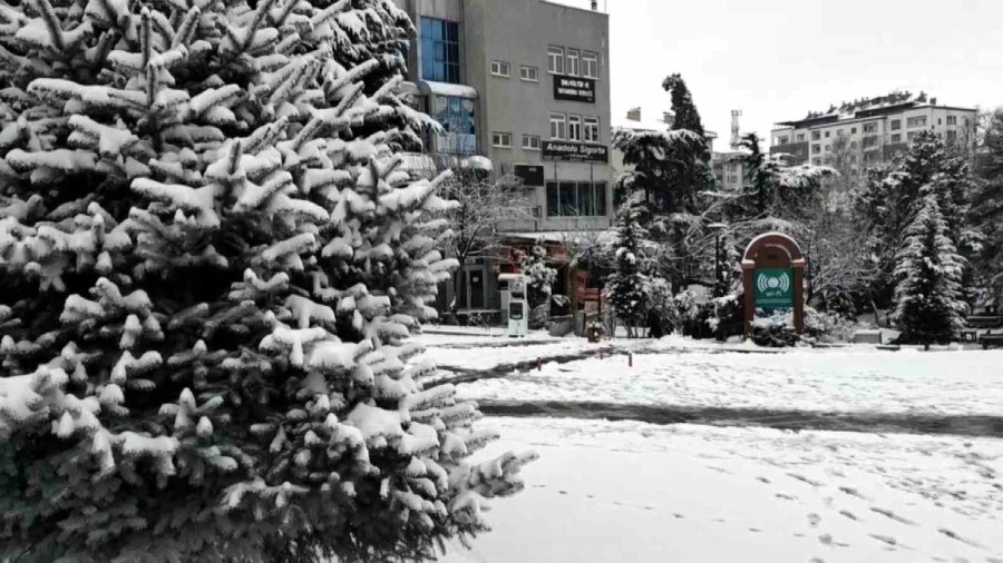 Develi Beyaza Büründü