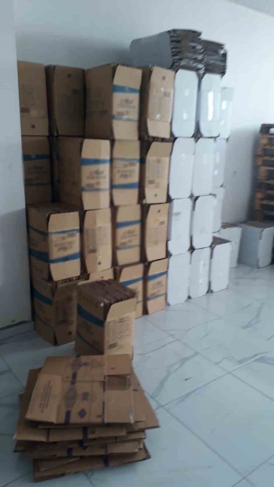 Konya’da Tonlarca Kilo Sahte Üretim Toz Deterjan Ele Geçirildi