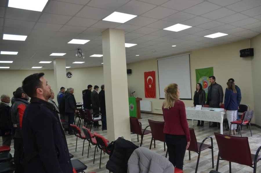 Beylikova Ziraat Odası Başkanı Nuri Altın Güven Tazeledi