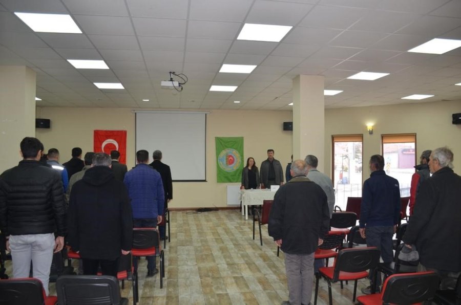 Beylikova Ziraat Odası Başkanı Nuri Altın Güven Tazeledi