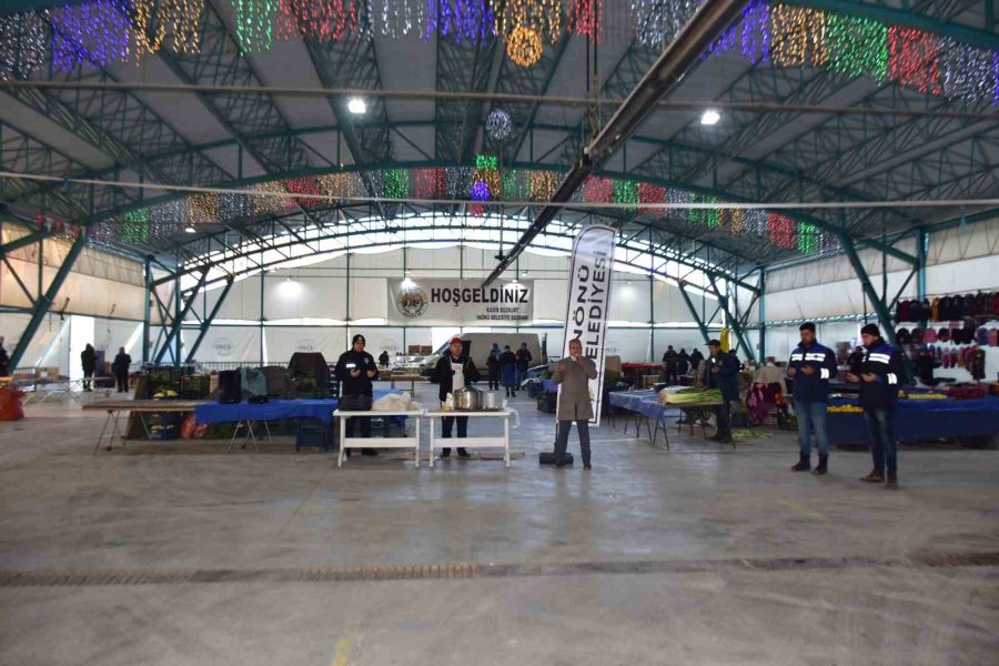 İnönü Belediyesi Soğuk Kış Gününü Sıcak Çorba İle Isıttı