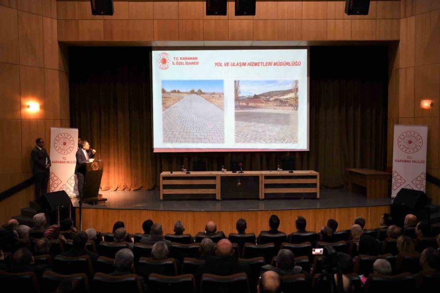 Karaman’da İl İdare Şube Başkanları Toplantısı Gerçekleştirildi
