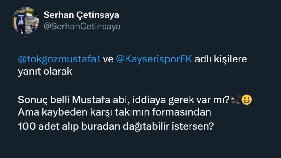 Forma Paraları Melih Eymen’e