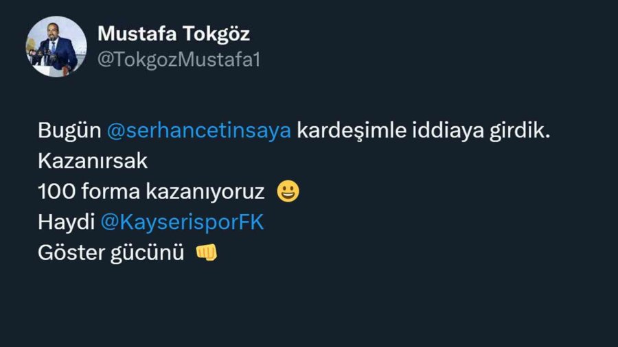 Forma Paraları Melih Eymen’e