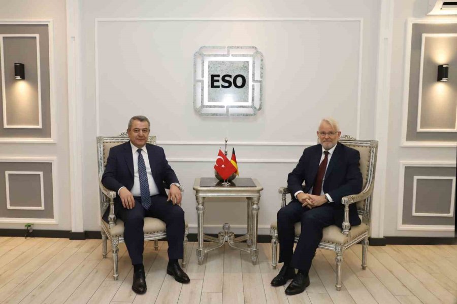 Eso Yönetim Kurulu Almanya Başkonsolosu’ndan Vize İçin Destek Talep Etti