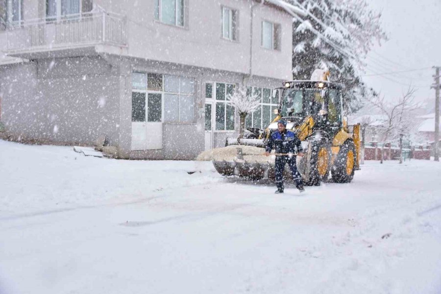 Başkan Bozkurt, “yeter Ki Yağsın, Biz Hazırız”