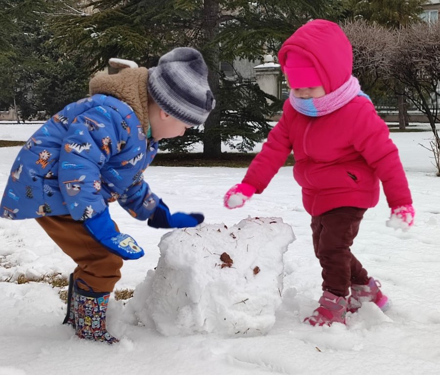 Herkes Boyuna Göre Kardan Adam Yaptı