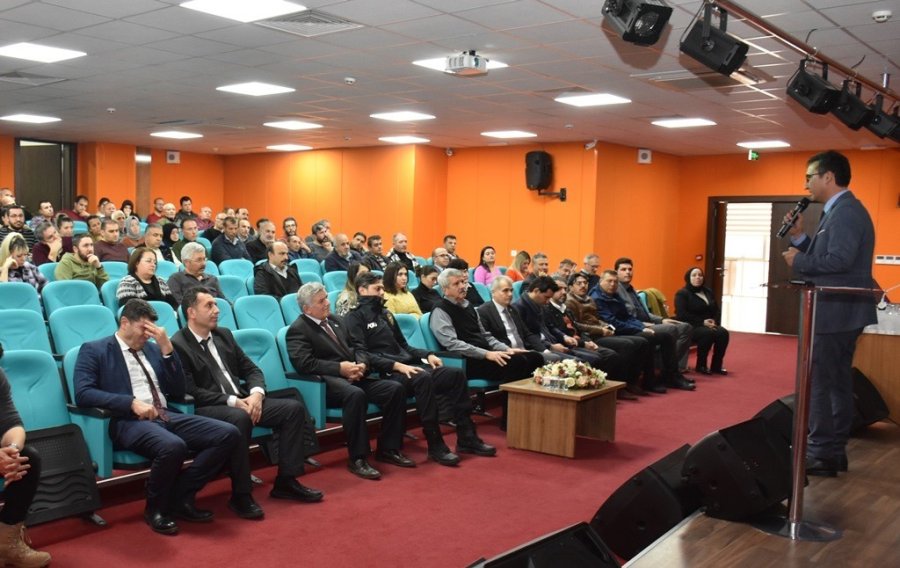 Milli Eğitim Personeline Bağımlılıkla Mücadele Eğitimi Verildi