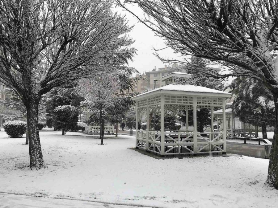 Konya’da Kar Yağışı Yeniden Başladı