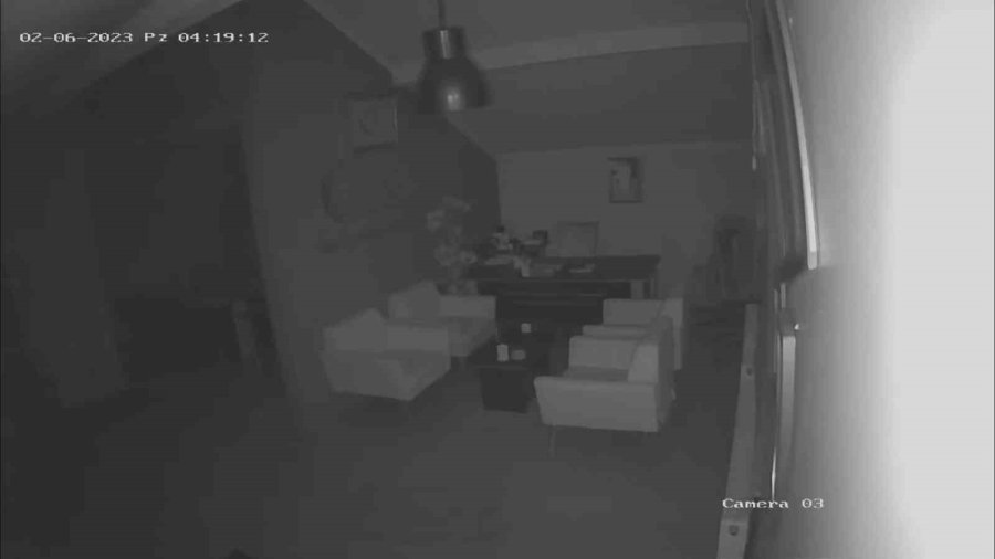 Kayseri’de Korkutan Deprem Güvenlik Kameralarına Yansıdı