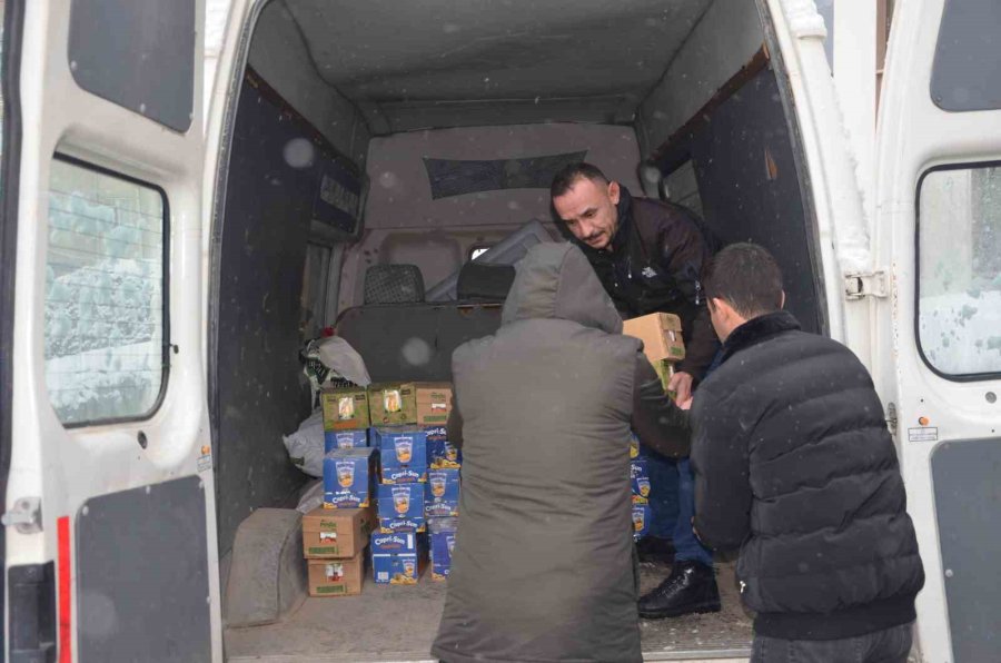 Ereğli Belediyesinden Deprem Bölgesine Yardım