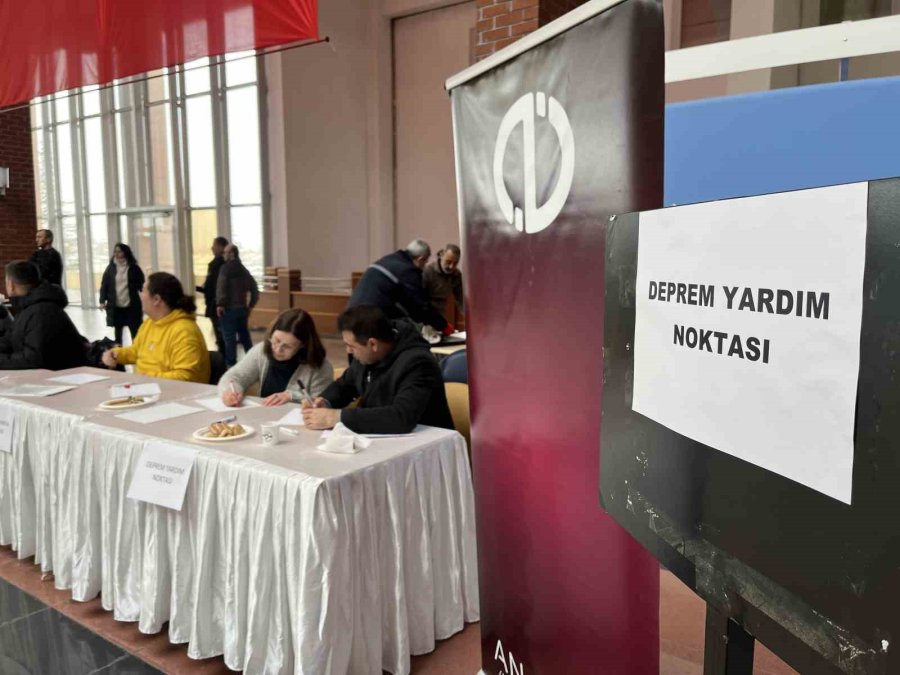 Anadolu Üniversitesi Depremzedeler İçin Yardım Kampanyası Başlattı