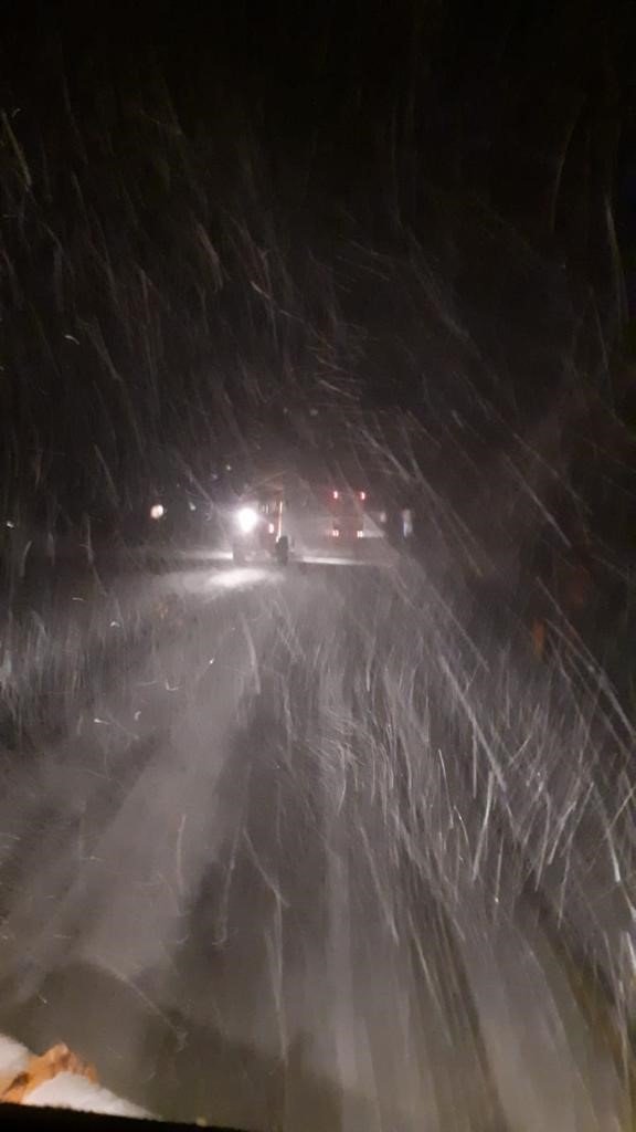 Antalya-konya Karayolu Tırların Geçişine Tekrar Kapatıldı