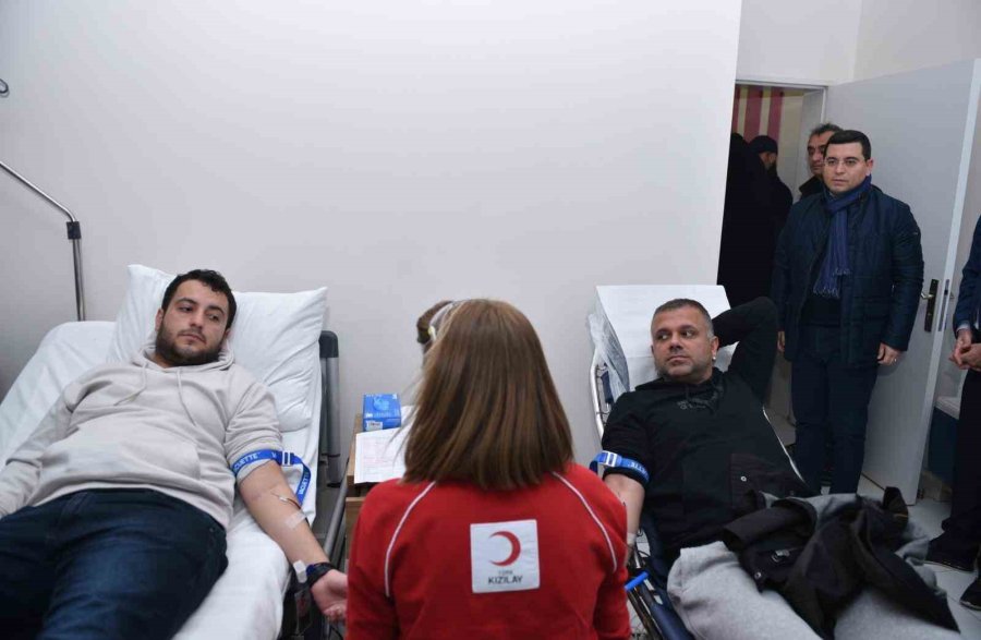 Kepez’de Kan Bağışı Seferberliği