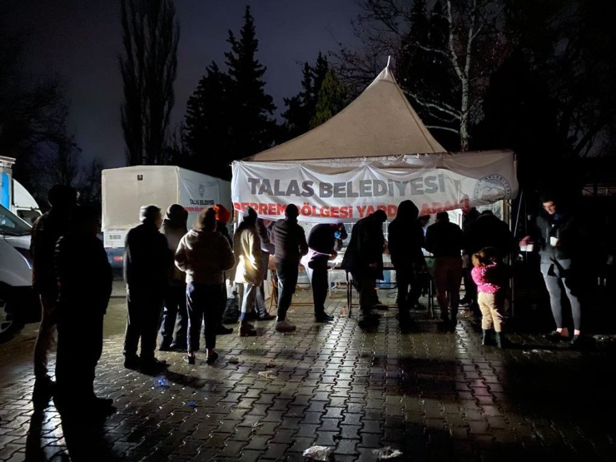 Talas Deprem Bölgesinde Yara Sarıyor