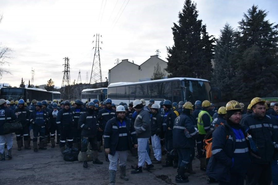 Nallıhan’da Madencilerden Deprem Bölgesine Yardım Eli