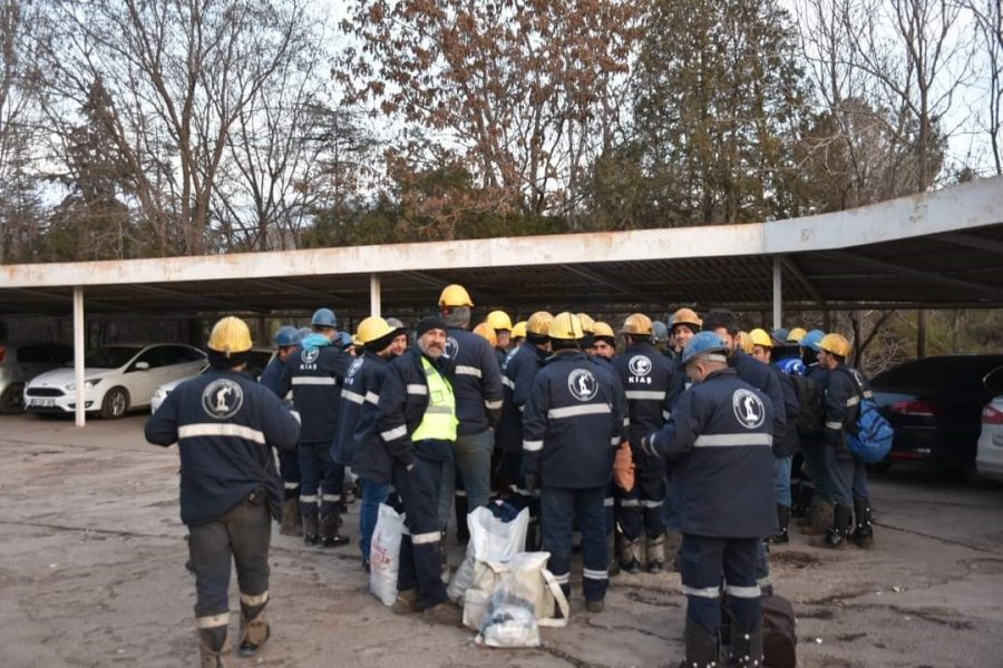 Nallıhan’da Madencilerden Deprem Bölgesine Yardım Eli