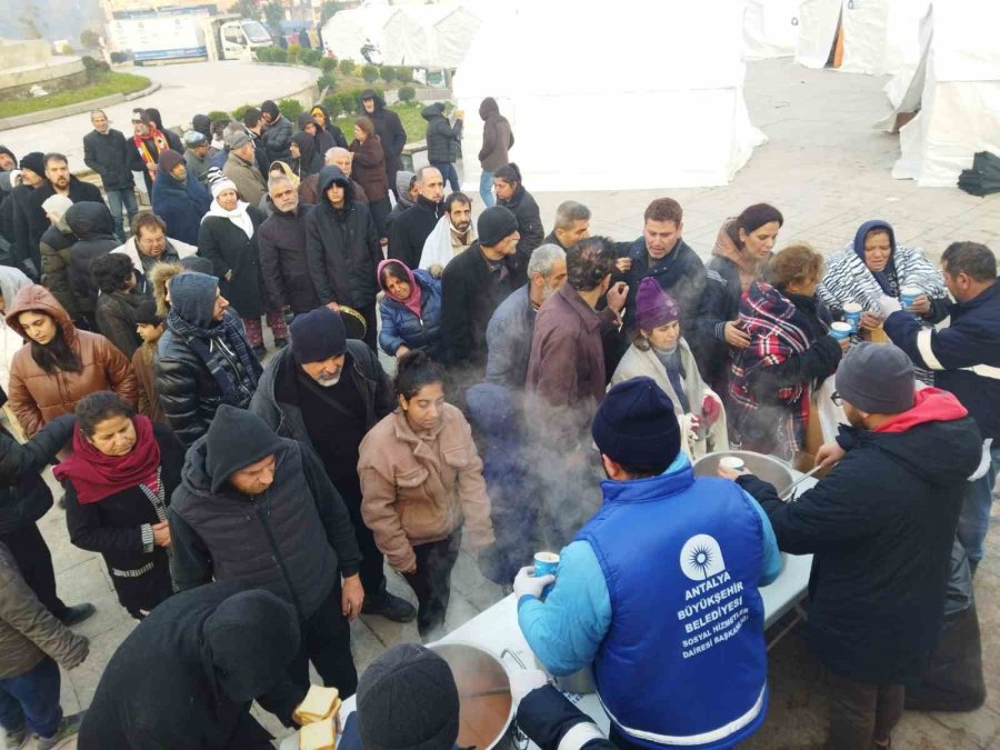 Antalya Büyükşehir Belediyesi Aşevi Hatay’da