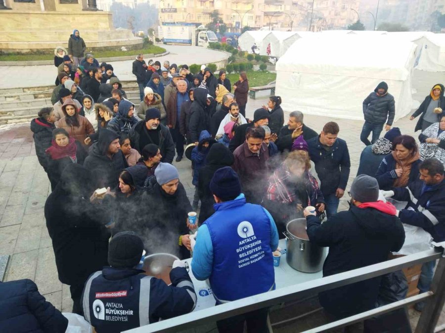 Antalya Büyükşehir Belediyesi Aşevi Hatay’da