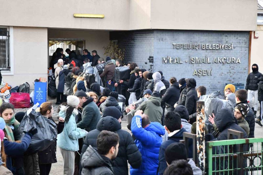 Başkan Ataç Eskişehir Halkına Yardımlarından Dolayı Teşekkür Etti