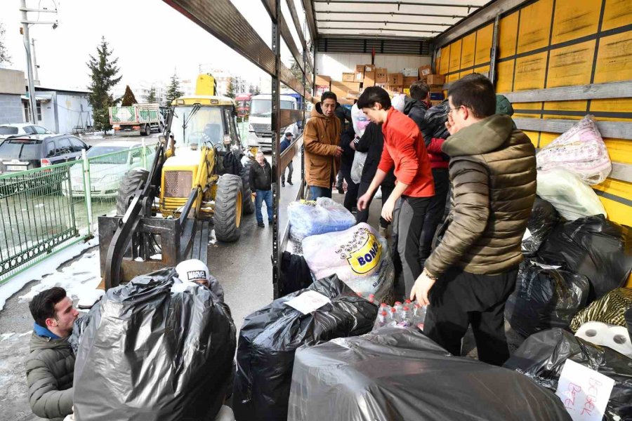 Başkan Ataç Eskişehir Halkına Yardımlarından Dolayı Teşekkür Etti