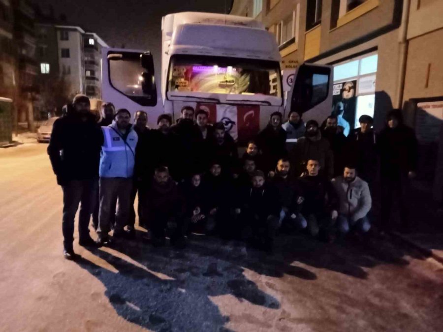 Gönüllü Havacılardan Deprem Bölgesi İçin Seferberlik