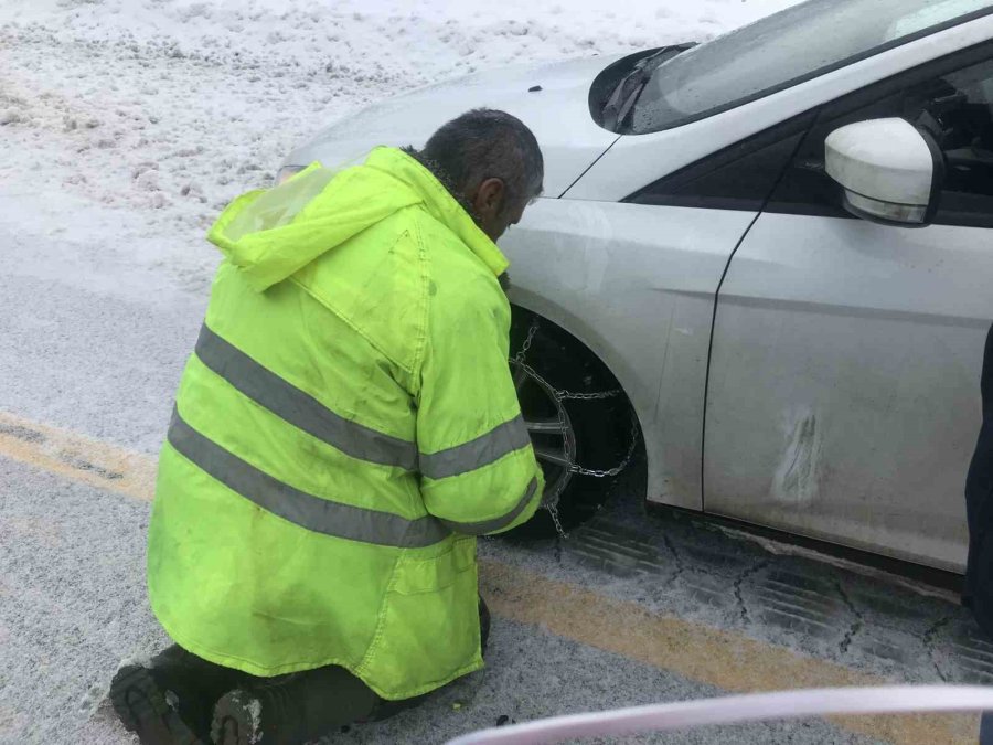 Antalya-konya Karayolunda Trafik Normale Döndü