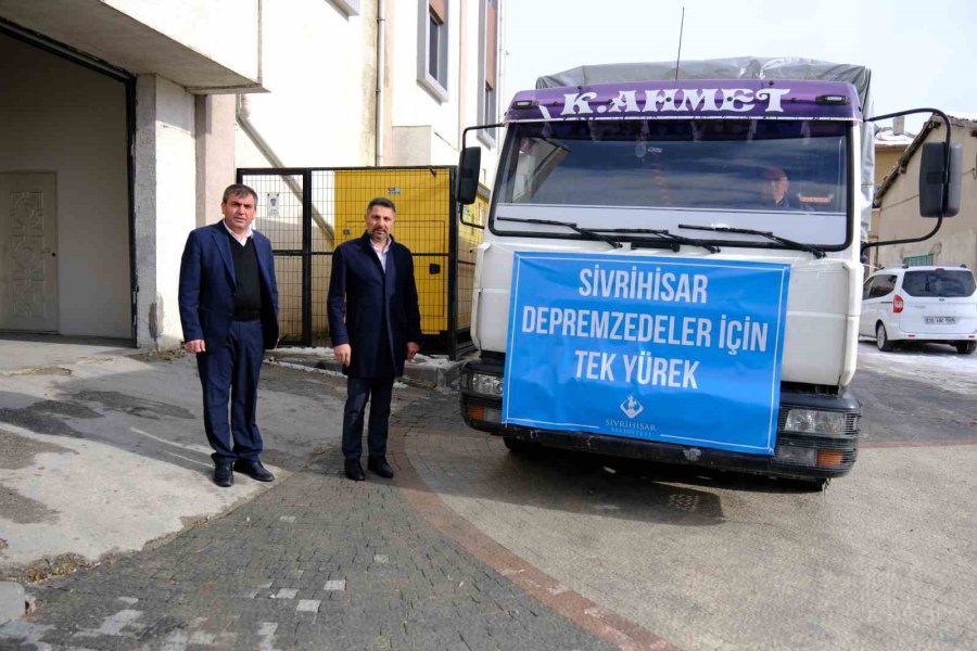 Sivrihisar Deprem Bölgesi İçin Tek Yürek Oldu
